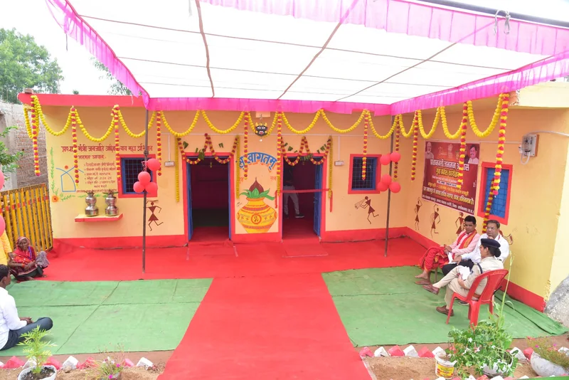 पीएम जनमन आवास योजना से धनिया बाई आदिवासी के पक्के मकान का सपना हुआ साकार